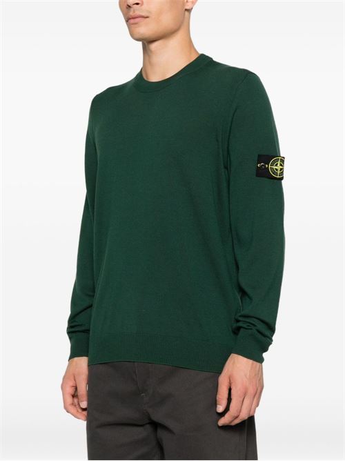 Maglia girocollo in lana STONE ISLAND | 5100071S00C4V005E